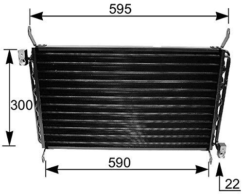 Mahle AC 161 000S Condensador A/C