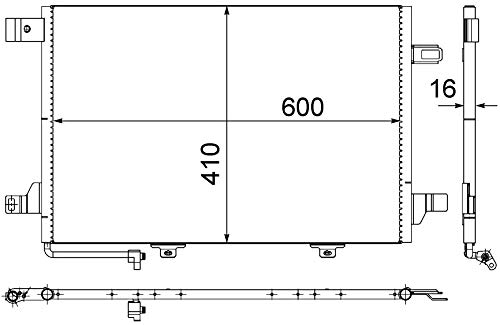 Mahle AC 369 000S Condensador A/C