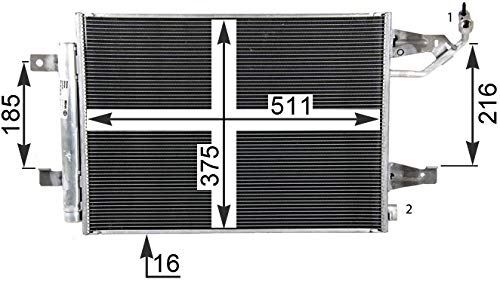 Mahle AC 509 000S Condensador A/C