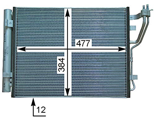 Mahle AC 709 000P Condensador A/C