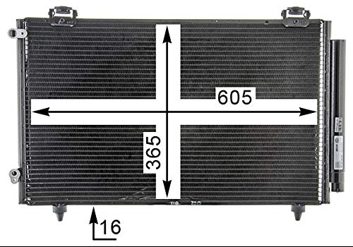 Mahle AC 789 000P Condensador A/C