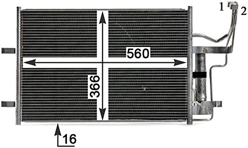 Mahle AC 791 000P Condensador A/C