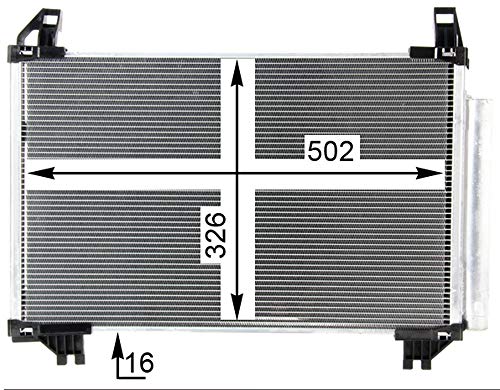 Mahle AC 793 000P Condensador A/C