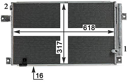 Mahle AC 828 000P Condensador A/C