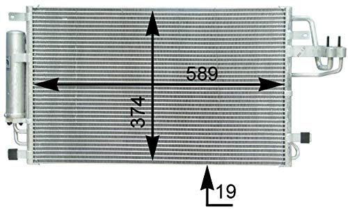 Mahle CR 1217 000P Condensador A/C