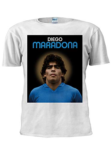 Maradona Camiseta Diego Collage Fútbol Deporte Leyenda Argentina Tee Copa del Mundo Hombres Mujeres Unisex Moda Camisa