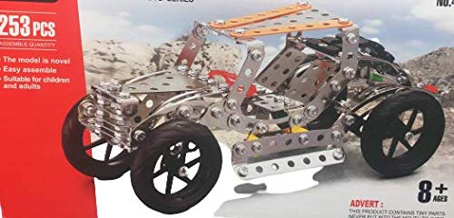 ML Bloques de construcción, 253pcs Montaña Jeep Big Foot Off Road de Coches, Modelo de Metal, for Adultos y niños