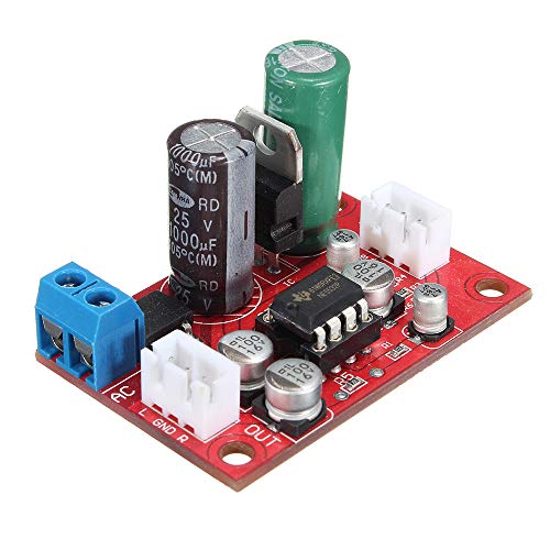 Moonvvin 3pcs DC 9-24V AC 8-16V NE5532 Audio OP AMP preamplificadores de micrófono pre-amplificador Junta módulo