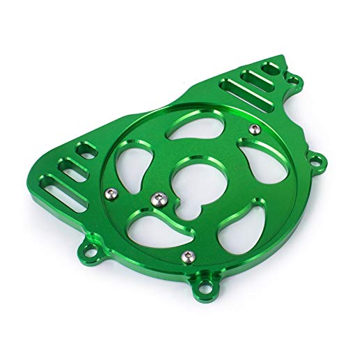 MPWPQ Accesorios para Motocicletas Protección del Motor de la Cubierta de la Cadena Delantera Delantera Delantera de la Motocicleta para Kawasaki Z1000 Z 1000 2010-2017 (Color : Green)