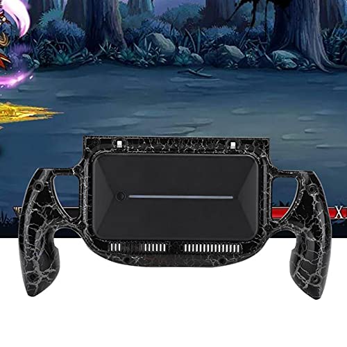 Mxzzand Estuche Protector Excelente Agarre Tecnología de inyección de Combustible Gamepad Luces de Colores deslumbrantes para Interruptor(Black)