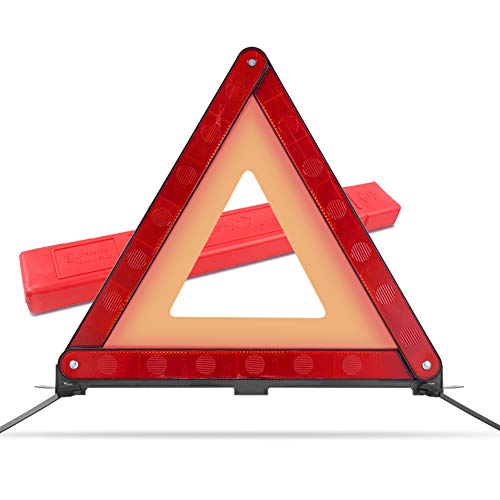 MYSBIKER Triángulo Reflectante de Advertencia para Coche, para emergencias y averías