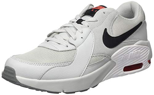 Nike Air MAX Excee (GS), Zapatillas Unisex Adulto, Gris Niebla/Negro Blanco Pista Rojo, 38 EU