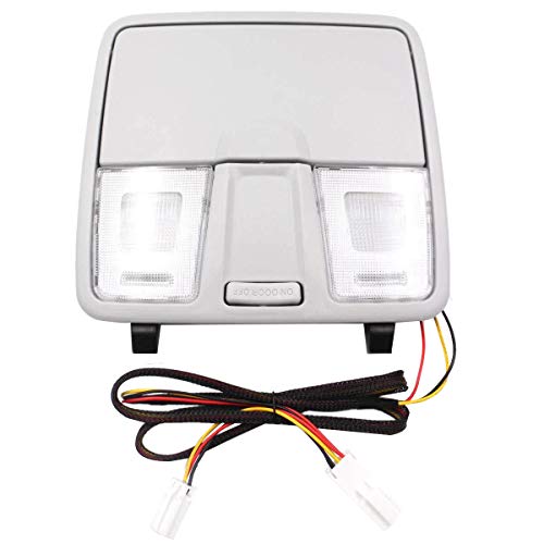 Nrpfell Caja de Gafas de Luz de Lectura de Consola de Techo de Coche para Elantra GT I30 IX25 2012-2016