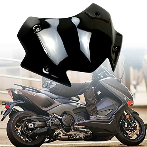 Parabrisas Motocicleta Parabrisas Negro Fit for Motocicleta, Visera Fit for Parabrisas, Carenado Frontal, Fit For YAMAHA TMAX 530 TMAX530 T-MAX 2017 2018 2019 2020 T-MAX530 SX DX Parabrisas Motociclet