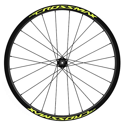 Pegatinas Llantas Bicicleta 29" Mavic Crossmax Elite TL WH19 VINILOS Ruedas Amarillo Fluor