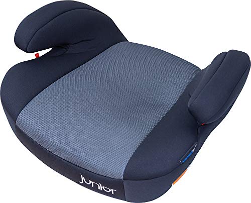 Petex 44430818 Max Plus 152 - Alzador infantil para asiento infantil (incluye Isofix, HDPE, ECE R44/04), color gris