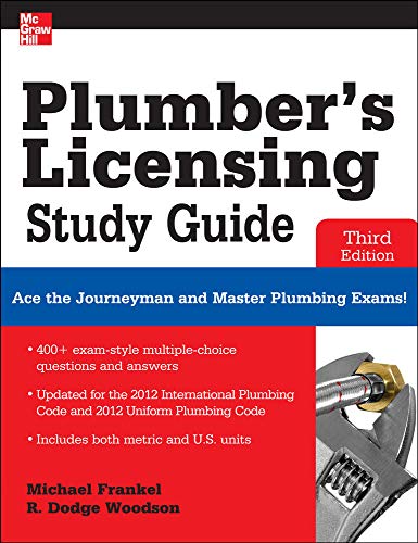 Plumber's Licensing Study Guide, Third Edition (P/L CUSTOM SCORING SURVEY)