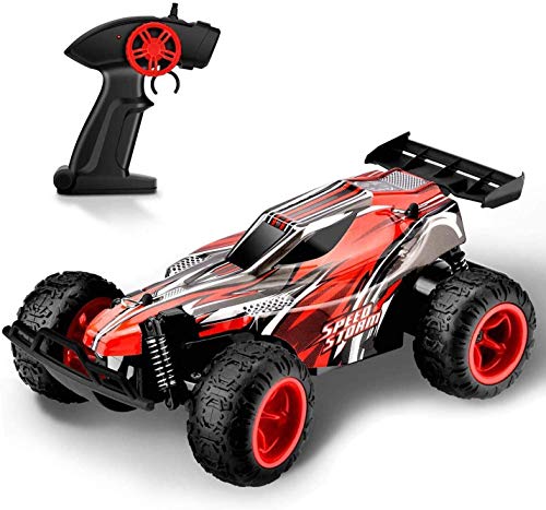 Rabing Coche Teledirigido, RC Coche 20+KM/H, 2,4 GHz Coches teledirigidos para niños, Coche de Control Remoto Todo Terreno, con Batería Recargable, Regalo para niños.