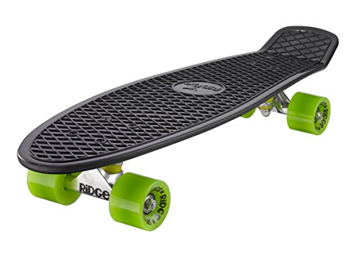 Ridge Retro 27 Skateboard, Unisex, Negro, 69 cm