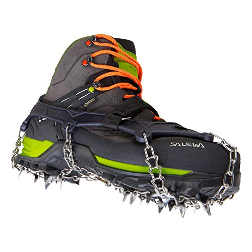 Salewa MTN Spike Crampones, Adultos Unisex, Negro Oscuro, L