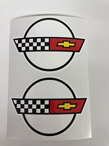 SBD Decals 2 Adhesivos Corvette C4