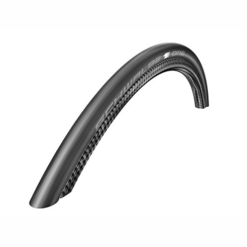 Schwalbe One Tubeless - Cubierta para Bicicleta de Carretera (622 mm) Negro Negro Talla:23/622