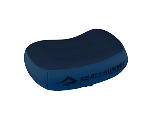 Sea to Summit Aeros Premium Pillow R Almohada Montañismo, Alpinismo y Trekking, Adultos Unisex, Azul (Blue), Talla Única