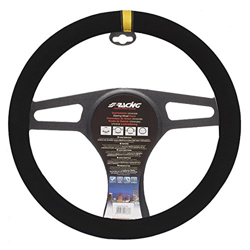 SIMONI RACING CVT/25 Cubrevolante Carrera Look Universal, Negro