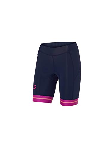 Spiuk Race Culote Corto S/T, Mujeres, Azul Marino, T. L