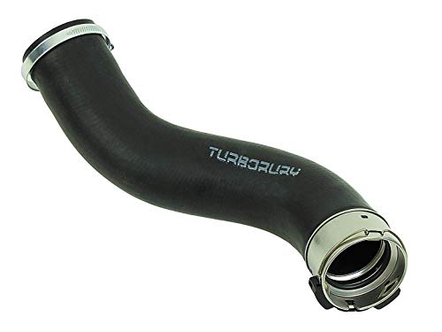 TURBORURY Compatible/repuesto para tubo de manguera turbo Intercooler Renault Clio IV Dacia Lodgy Duster 1.5 DCi 2012-> 144609034R 144608294R