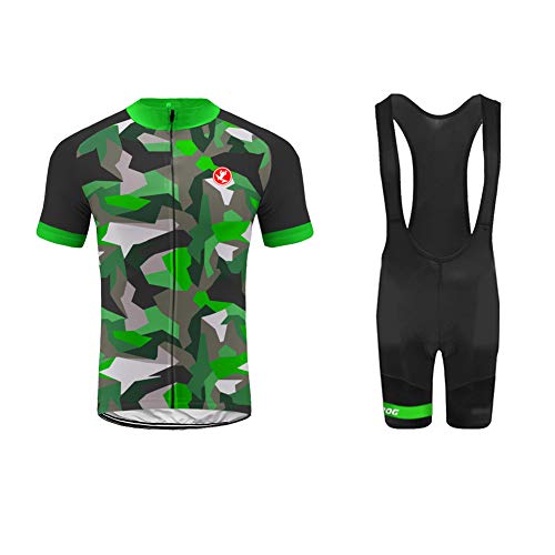 Uglyfrog 2018-2019 Manga Corta Maillot+Bib Pantalones Cortos Bodies Ciclismo De Hombre Verano Ropa De Triatlon Transpirables Cycling Sets HDZ12