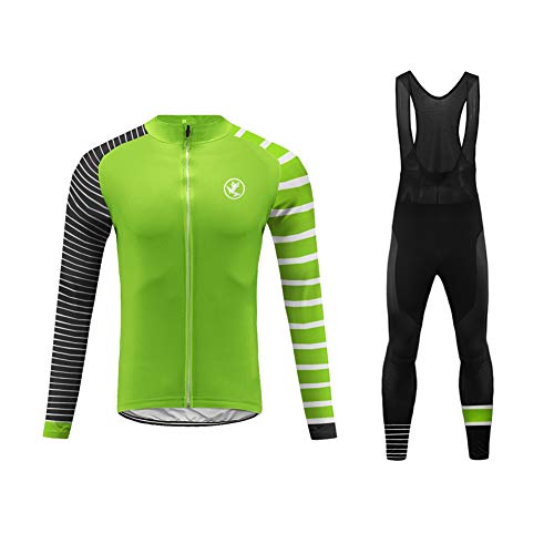 Uglyfrog Maillot Conjunto Ciclismo Culotte Ciclismo Invierno para Hombre Térmico ZRMX12F