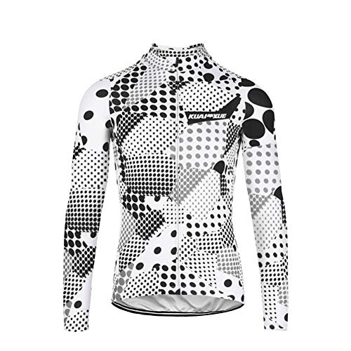 Uglyfrog Ropa Ciclismo para Hombre, Ciclismo Maillot Mangas Largas y Ciclismo Culote Bicicleta CXML07