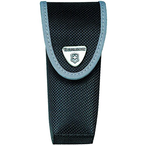 Victorinox V4.0543.3 Funda Nylon-Etui, Schwarz, mit Lampenfach, Negro, Talla única