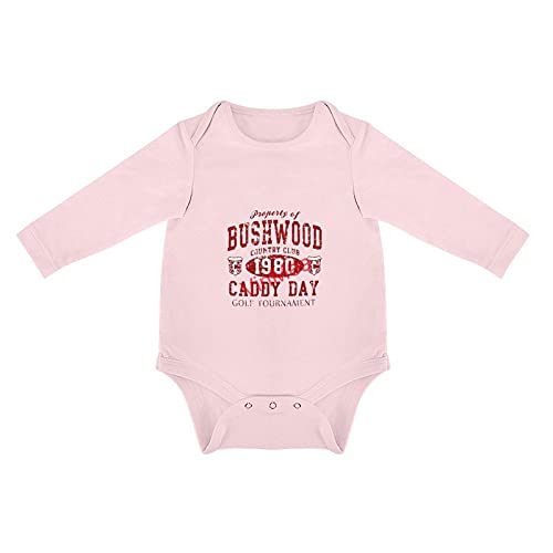 VinMea Baby Bodysuits Funny Long Sleeve Bushwood CC Caddy for Sweet Baby Girls & Boys Perfect Gift (6-9 Months)