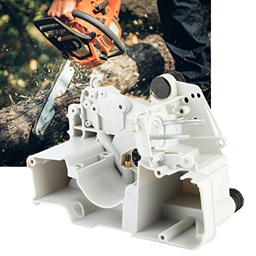 Weikeya La Sierra de Registro de la Sierra de la Cadena de Gasolina es Adecuada para STIHL STIHL MS170 / 180 Accesorios de Sierra de la Cadena, con cárter del Tanque de Combustible ABS