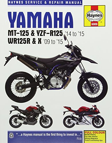 Yamaha MT-125, YZF-R125 & WR125R/X (09 - 15): 2009 - 2015