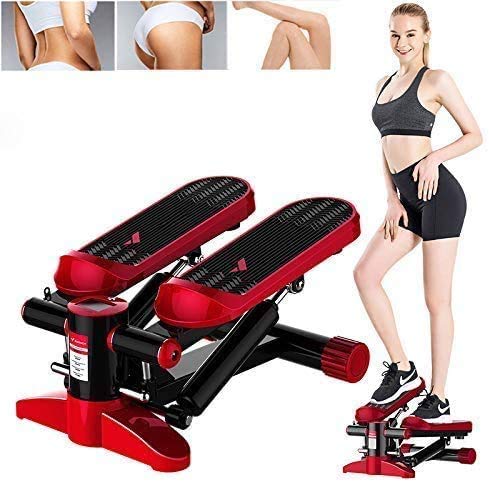 YF-SURINA Equipo deportivo para interiores Stepper, Fitness Pedal Fitness Home Super Sound-Off Uso en el hogar Motion Mini Stepper con medidor inteligente Lcd, Fitness Stepper hidráulico Cojinete fue