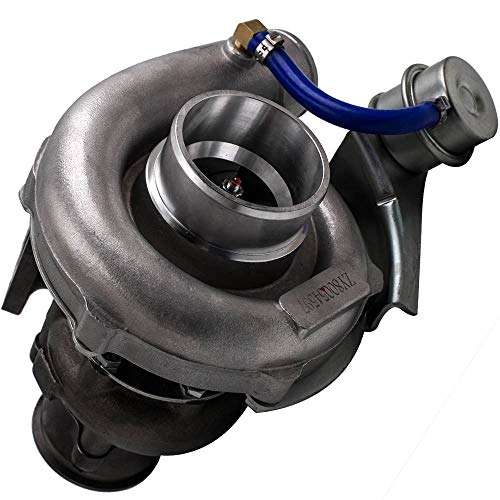 YLG T3 / T4 T04E Turbocompresor V-Band 0,63 A/R .5A / R Wastegate Interno for N-i-s-s-a-n Turbine Safari Patrol 4.2L TD42 TD42T1 GU GQ Y60 Y61