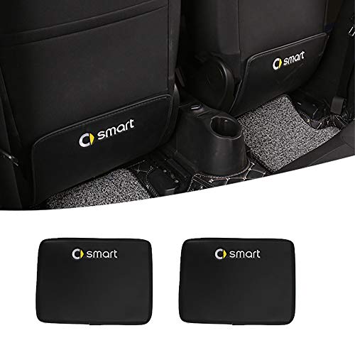 ZHANGDAN Alfombrilla Protectora del Retroceso Fundas para Asiento sillas de Coche, Protege de Las Manchas de Zapatos del Barro, decoración Interior para Mercedes Smart 453 Forfour