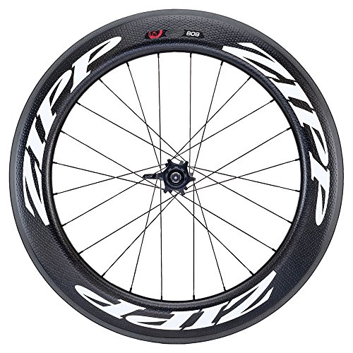 Zipp Firecrest Rueda 808, Trasera, Carbono, Cubierta 10-11v, Pegatina Blanca, M