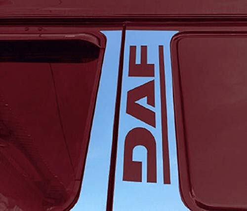 24/7Auto Decoración de puerta de acero inoxidable para camiones DAF XF 106 juegos de 4 piezas