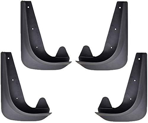 4 Piezas Coche Delantero Trasero Faldillas Antibarro para Renault Symbol Laguna Koleos Scenic Talisman Twingo, Salpicaduras Guardabarros Accesorios