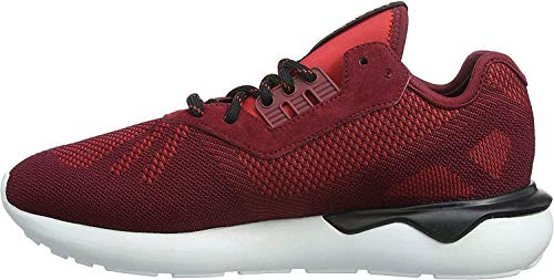 adidas Tubular Runner Weave, Zapatillas de Running Hombre, Rojo (Collegiate Burgundy/Collegiate Burgundy/Core Black), 42 2/3 EU