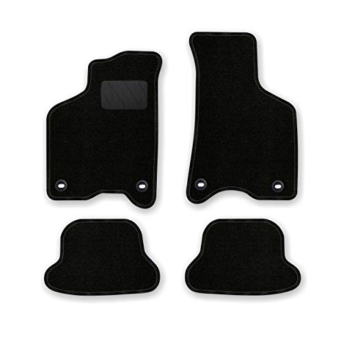 AFC de CLS vw04227 ajuste alfombrillas de pie negro Volkswagen Lupo (Modelos a partir de 1998 hasta 2005