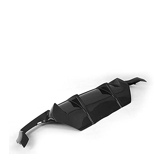 Alerón difusor de Labios de Parachoques Trasero   , para BMW F10 528i 530i M Sport 2011-2016, Divisor de Soporte de Puntas de Escape Exteriores de Fibra de Carbono para Coche