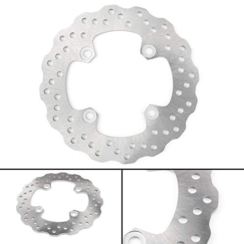 Areyourshop Rotor de freno de disco trasero para Kawasa-ki ZX 6R NINJA 636 ABS ER-6F ER-6N Z750