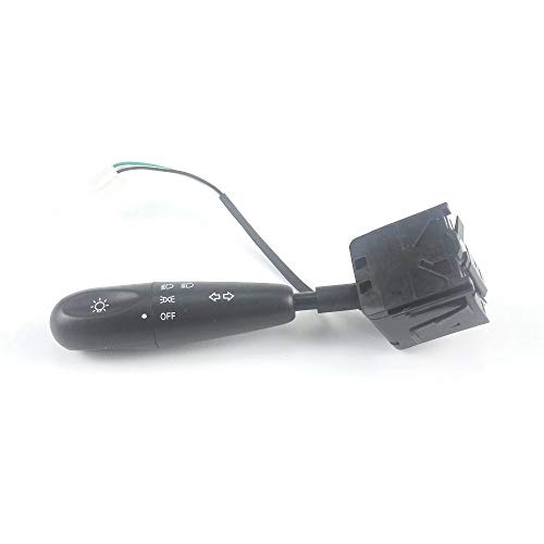 ASDFHUIOX Interruptor de señal de Giro para automóvil/Ajuste para Daewoo Matiz 96314332 505320-1000 (Color : Black)