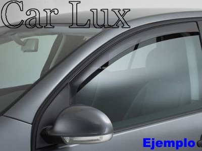 Car Lux AR03039 - Derivabrisas Deflectores de Aire Cortavientos de Ventanillas Delanteros para Expert