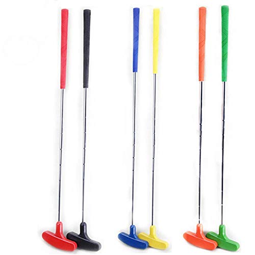 Conjuntos Golf Club 6 piezas de dos Grip manera clásica golf Putter Premium y Putt Putt Estilo de dos vías se dirigen a la derecha o izquierda golfistas mano, for 3-12 años Accesorios de Golf